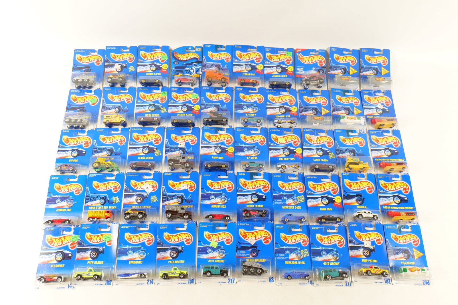 Lot of 50 Carded Hot Wheels (1 of 11)