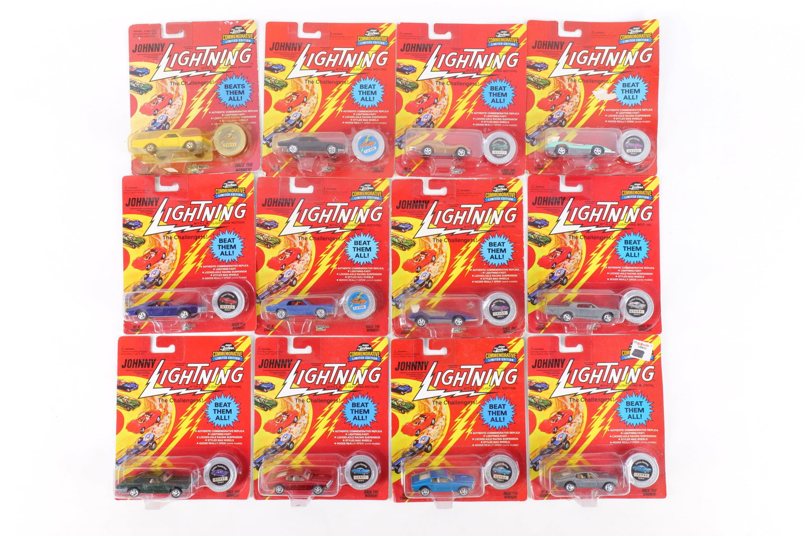 Lot of 12 Johnny Lightning The Challengers Cars (1 of 13)