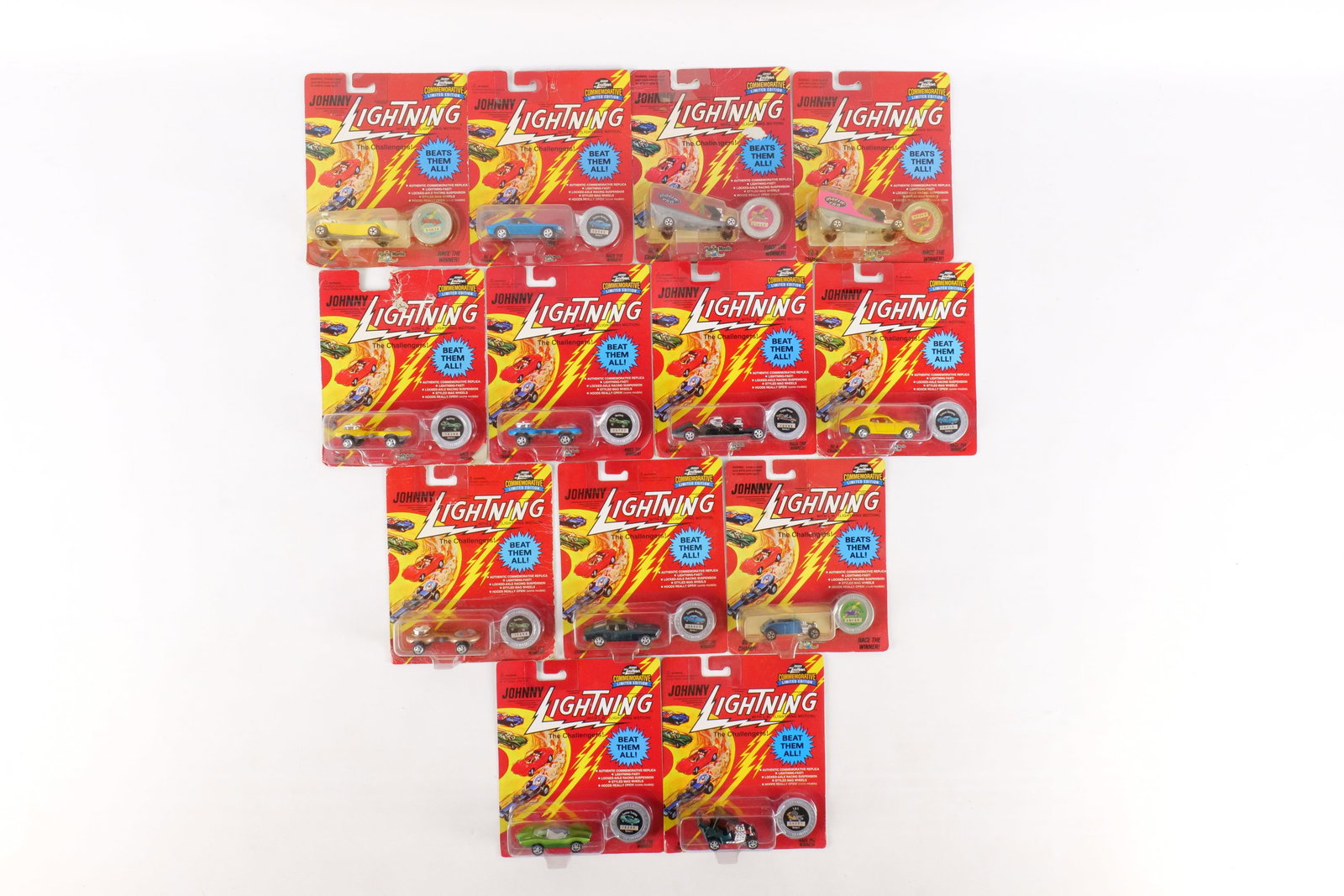 Lot of 13 Johnny Lightning The Challengers Cars (1 of 13)