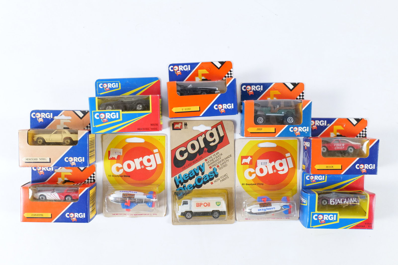 Lot of 10 Corgi Diecast Vehicles (1 of 18)