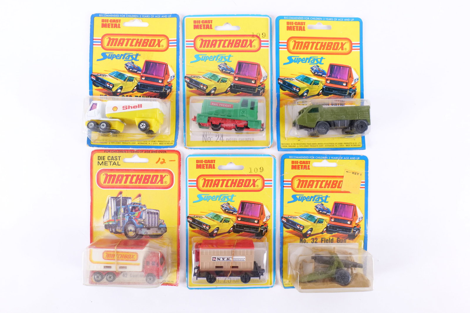 Lot of 6 Vintage Matchbox Cars (1 of 17)