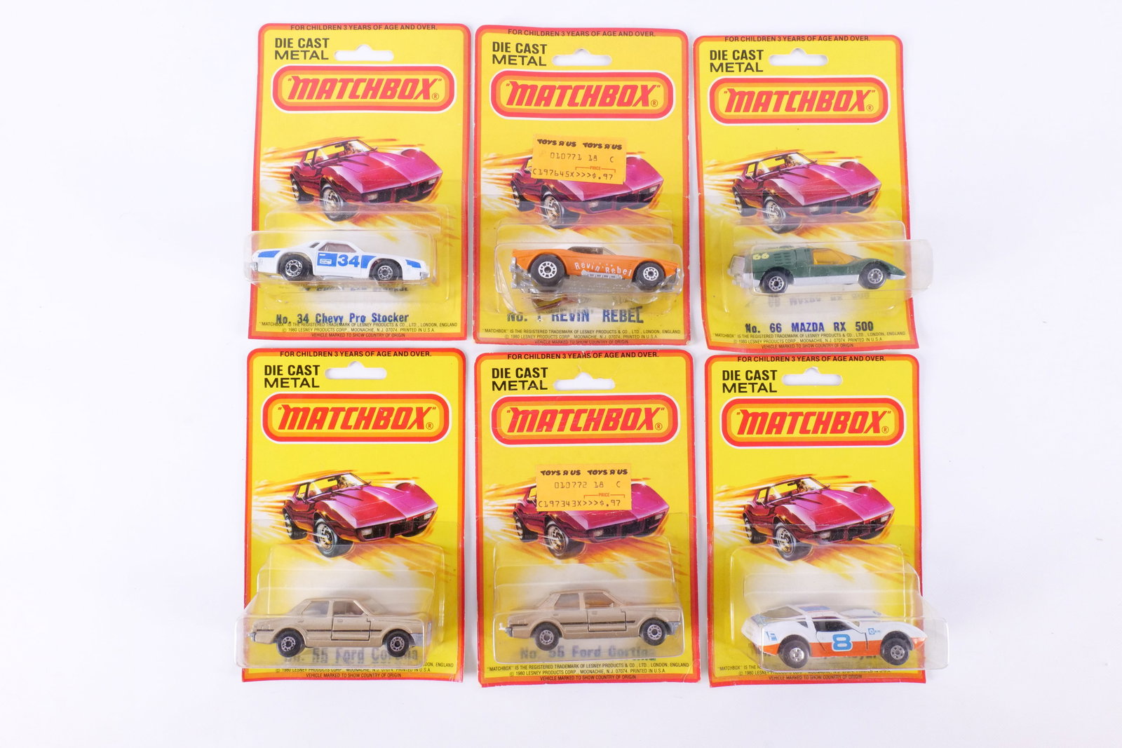 Lot of 6 Vintage Matchbox Cars (1 of 13)