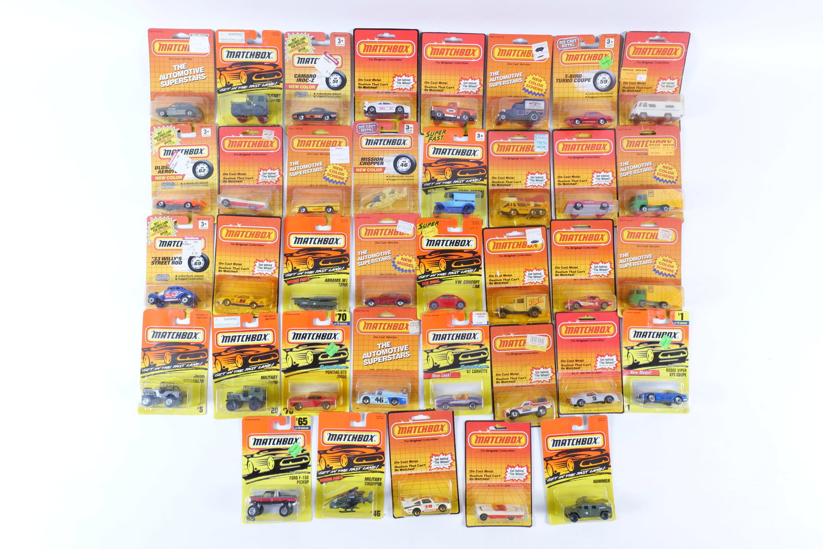 Lot of 37 Matchbox Cars (1 of 9)