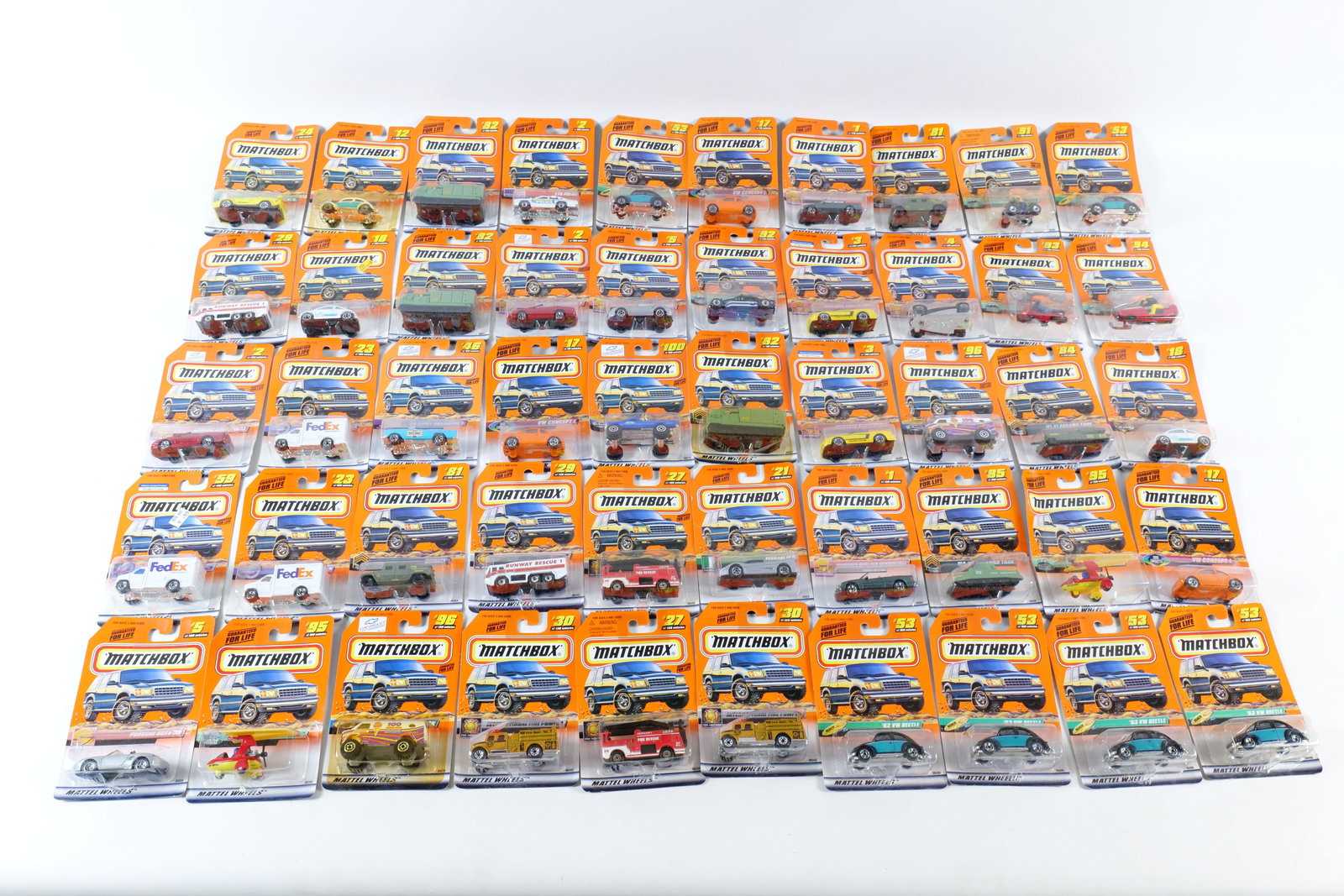 Lot of 50 Matchbox Cars (1 of 13)