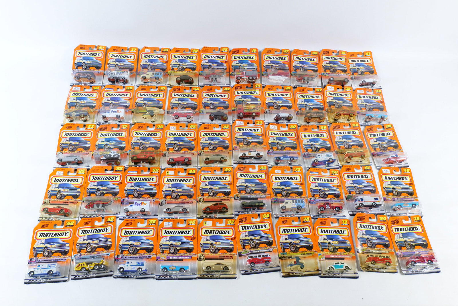 Lot of 50 Matchbox Cars (1 of 14)