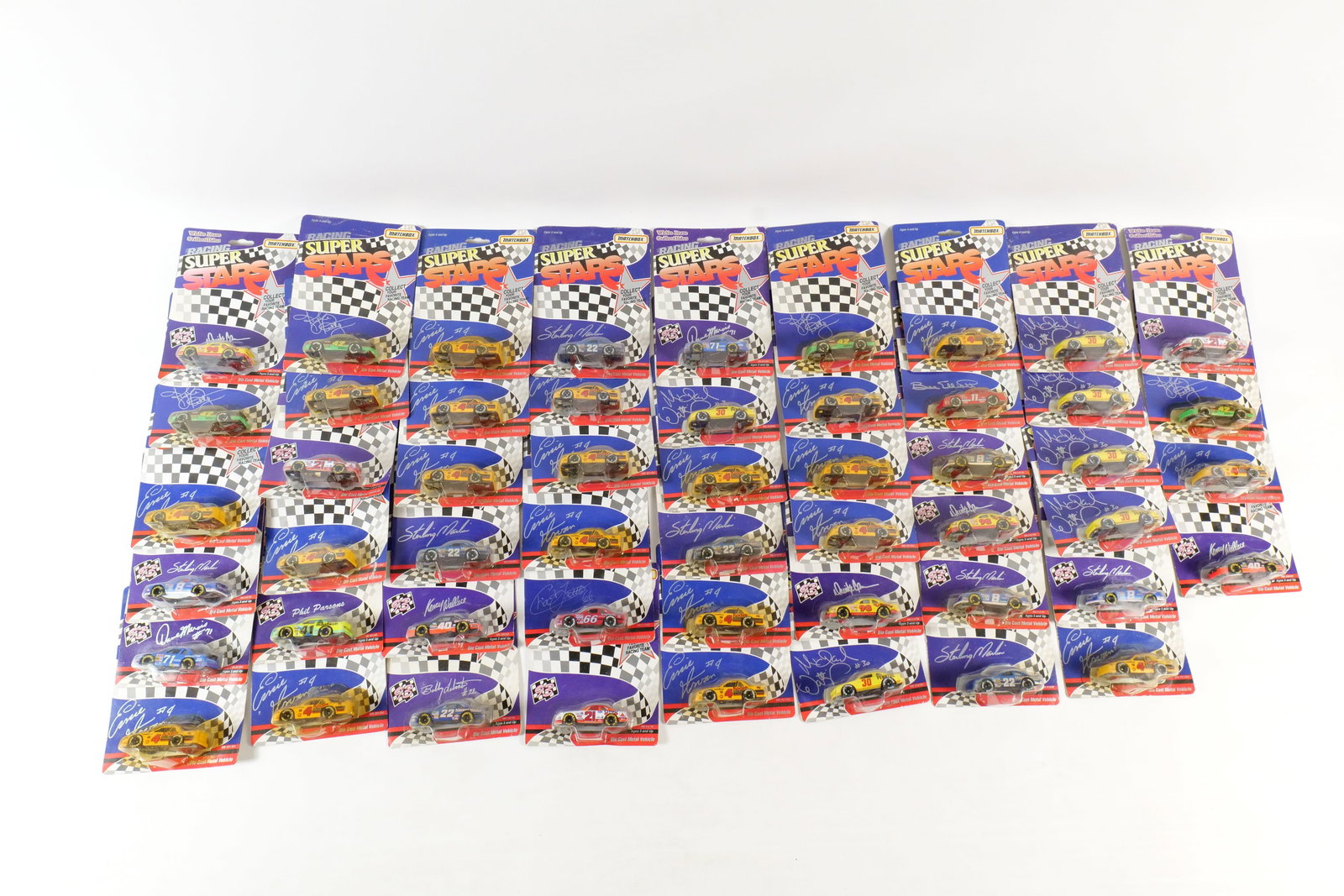 Lot of 52 Matchbox Racing Super Stars Cars (1 of 16)