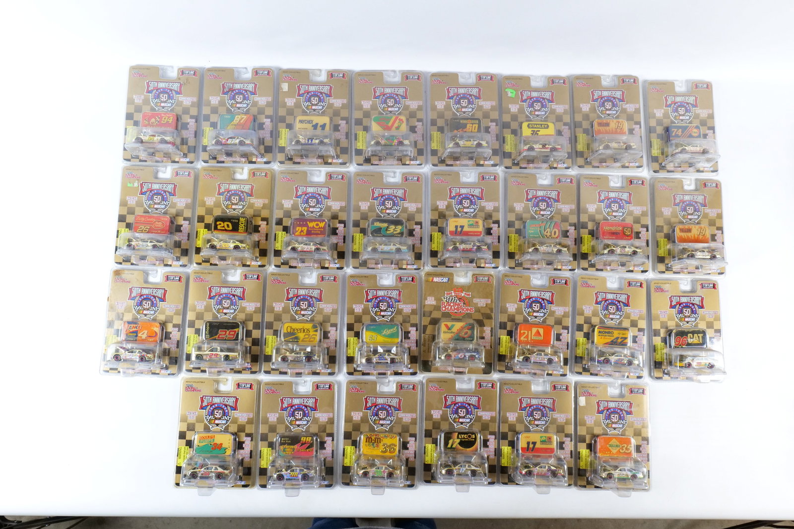 Lot of 30 NASCAR Racing Champions50th Anniversary Diecast Cars (1 of 13)