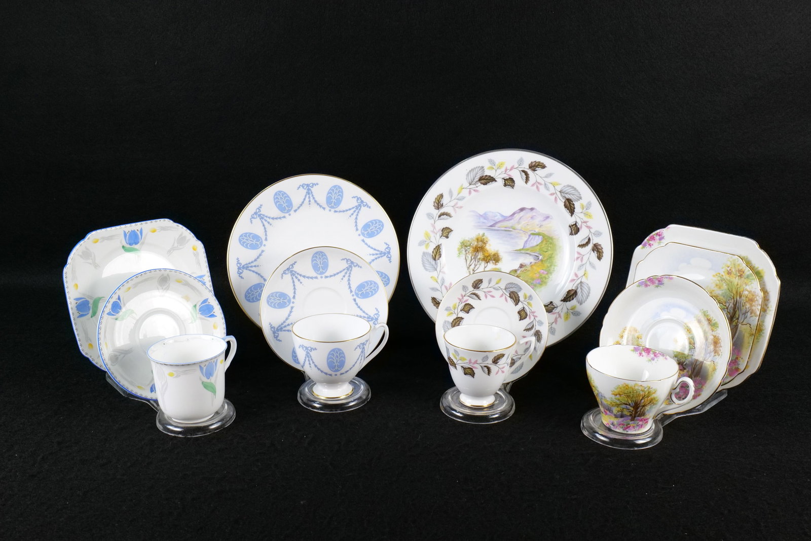 Lot of 4 Vintage Shelley Bone China Tea Items (1 of 18)