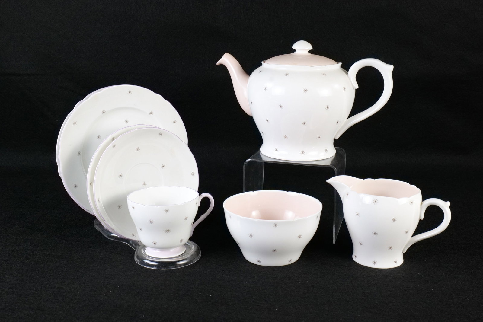 Lot of Shelley "Pole Star" Tea ware (1 of 17)