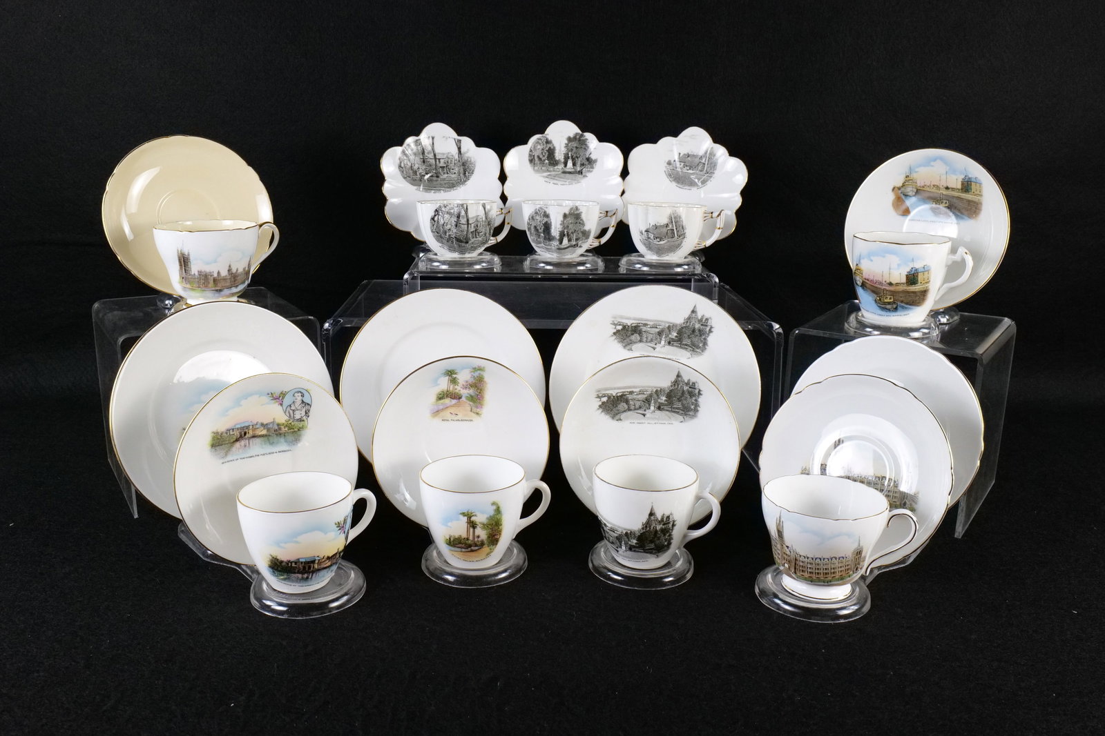 Lot of Shelley Bone China Souvenir Tea ware Items (1 of 19)