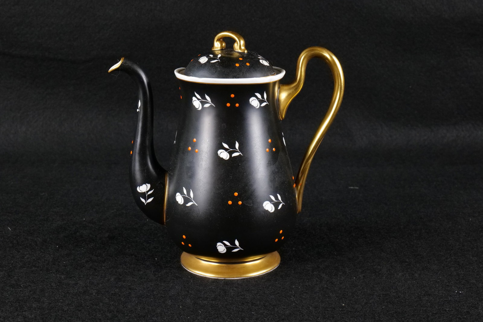 Shelley "Sgraffito" Coffee Pot (1 of 8)