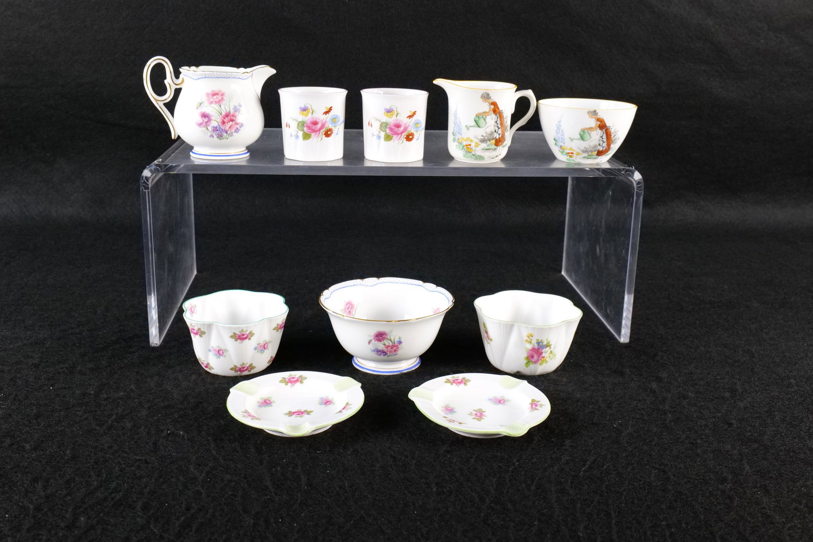 Lot of Shelley Bone China Tea ware Items (1 of 15)