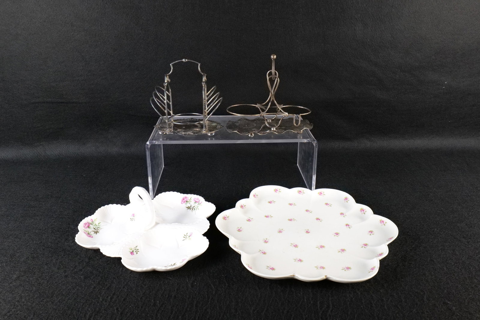 Lot of Shelley/Foley Platters (1 of 13)