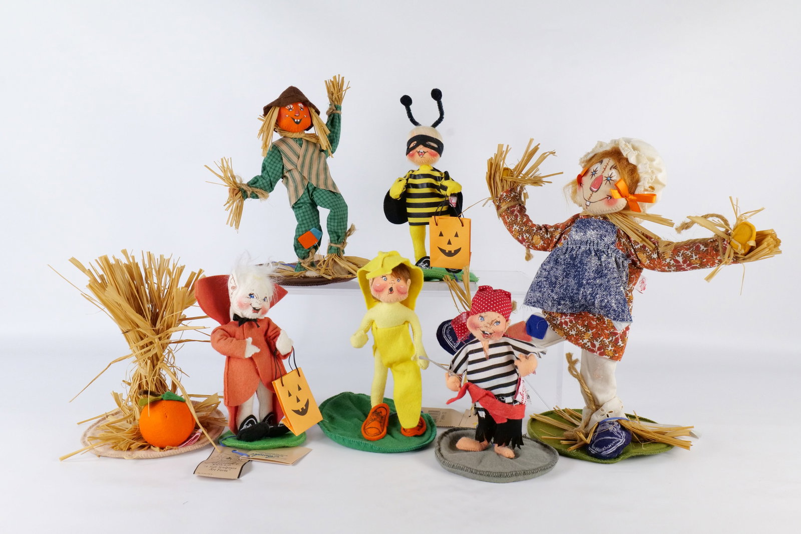 Lot of 7 Annalee Dolls - Fall/Halloween Themed (1 of 17)
