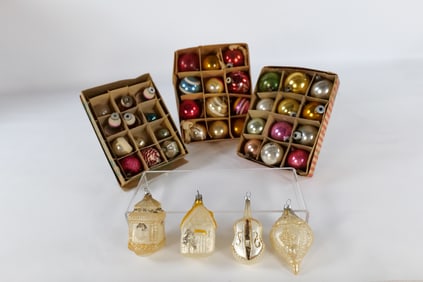 Lot of Vintage Christmas Ornaments