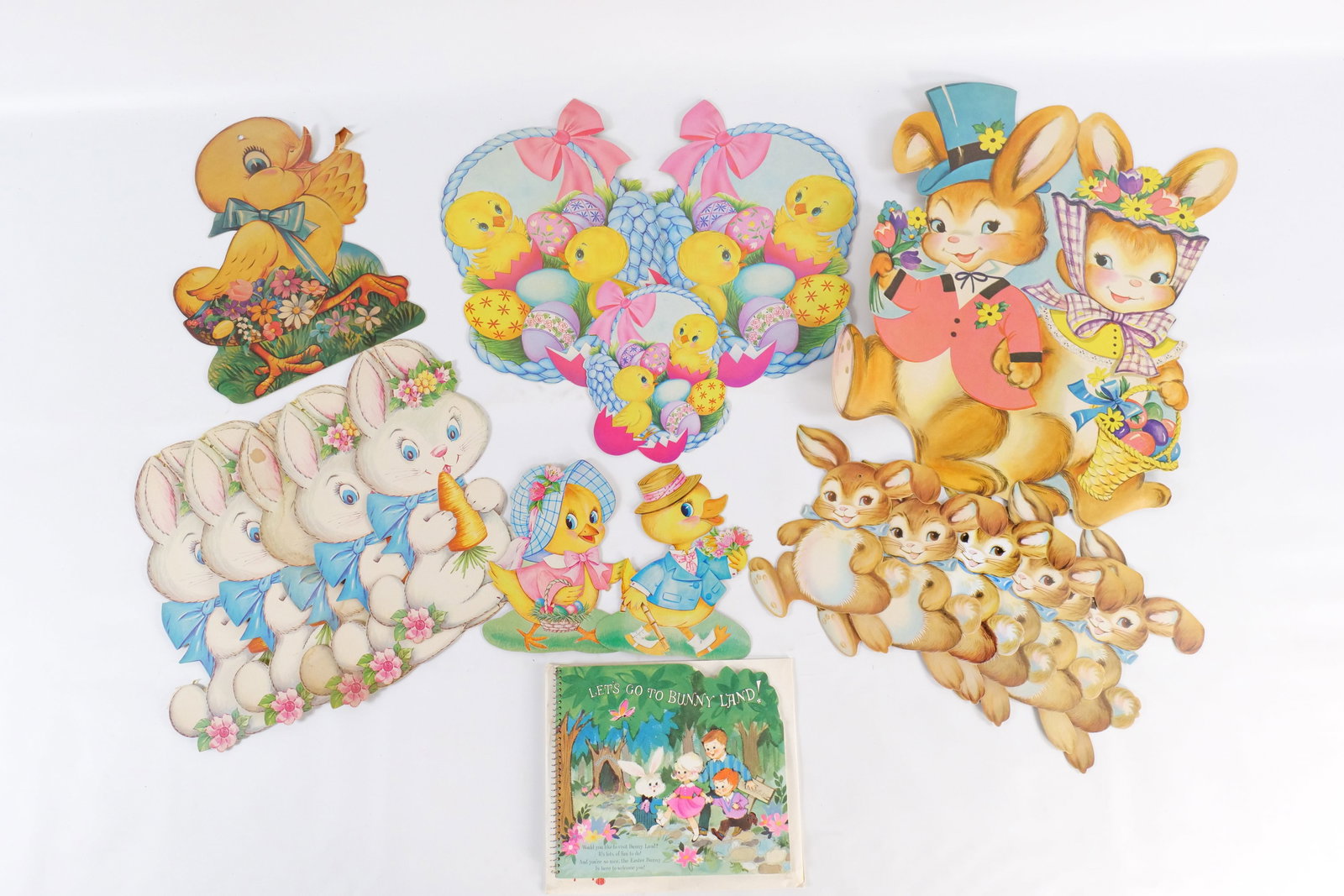 Lot of Easter Cardboard Cutouts (1 of 17)