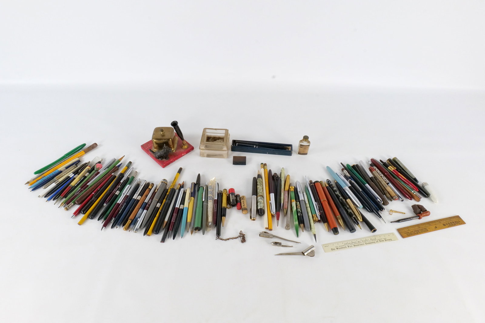Lot of Ballpoint Pens, Pencils, and Office Supplies (1 of 19)