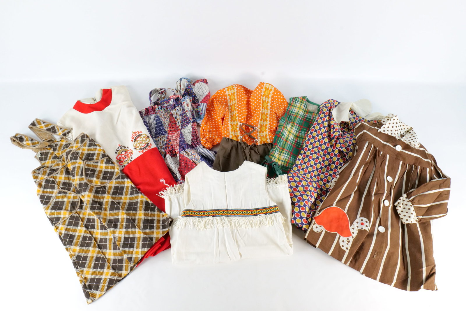 Lot of Vintage 1970's Toddler and Girls Clothing (1 of 17)