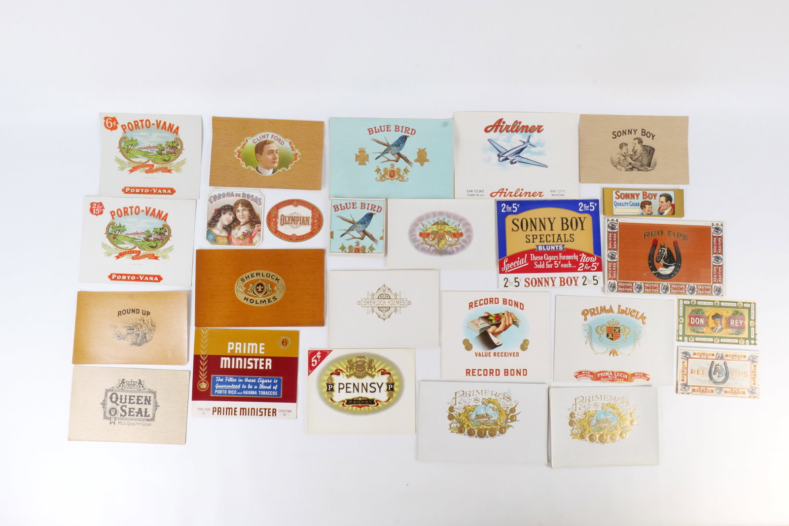 Lot of 100+ Vintage Cigar Labels (1 of 11)