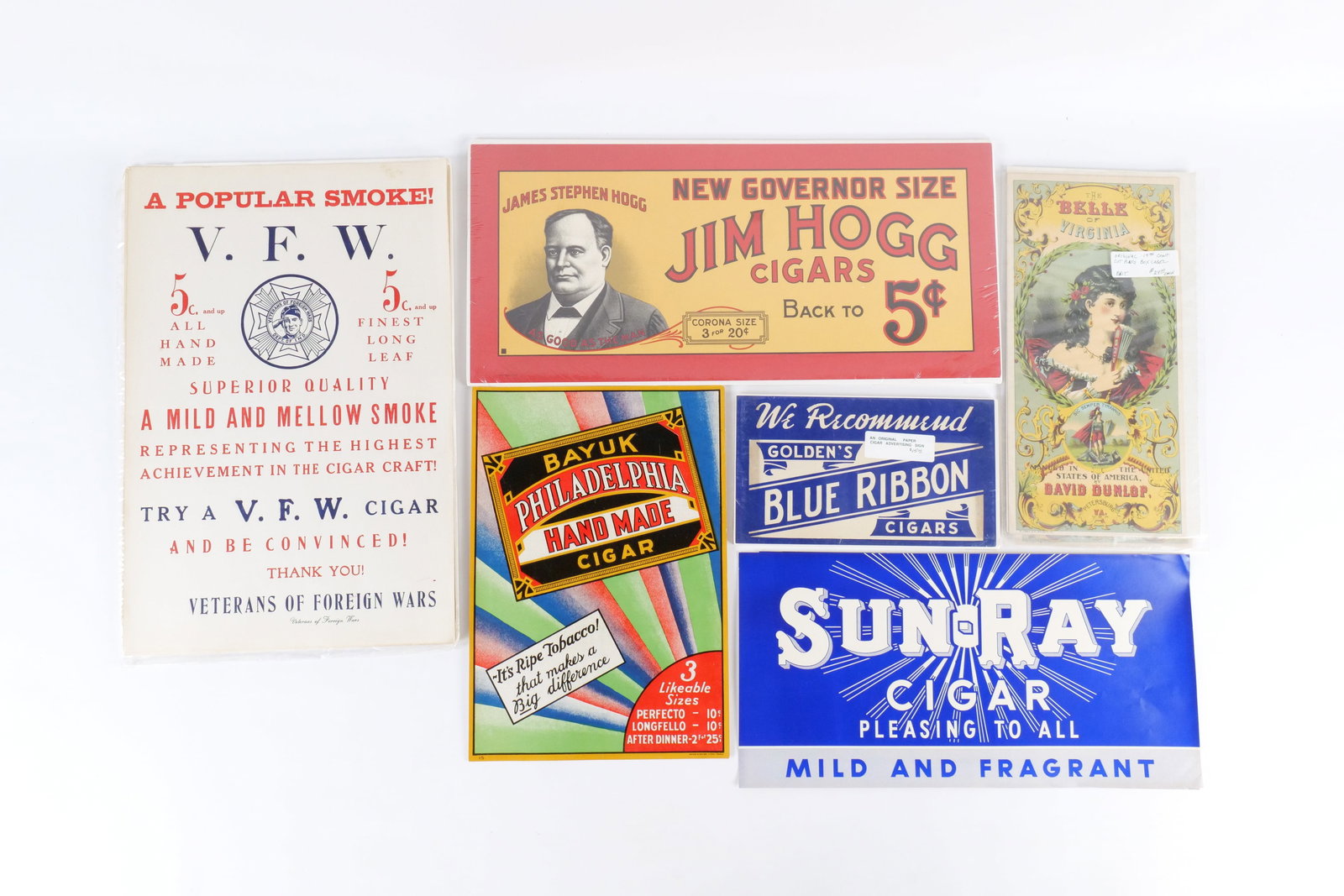 Lot of Cigar Signs (1 of 11)