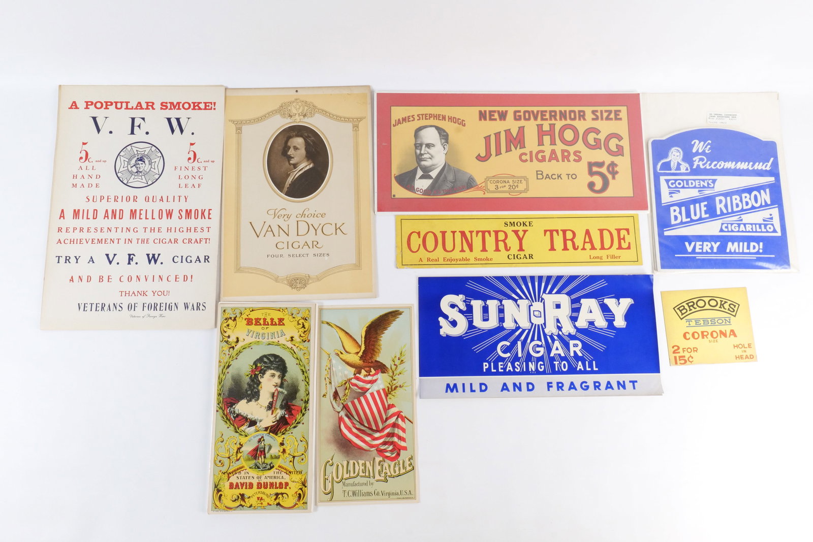 Lot of Cigar Signs (1 of 17)