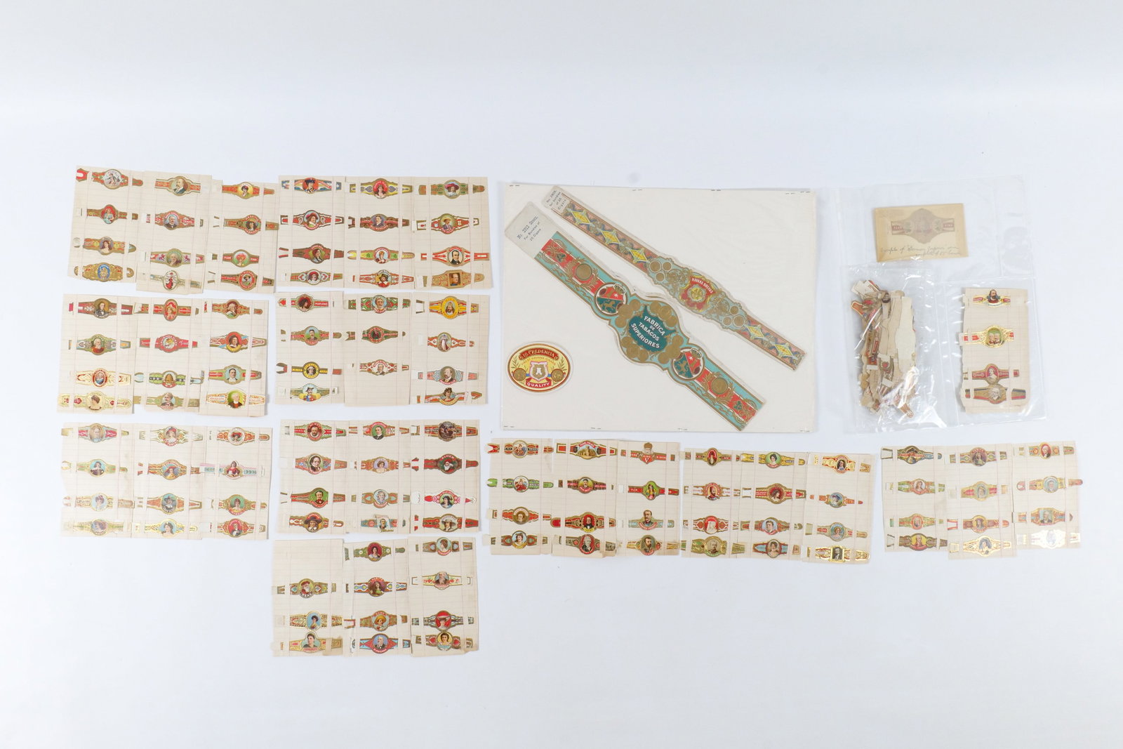 Lot of 200+ Vintage Cigar Bands (1 of 11)