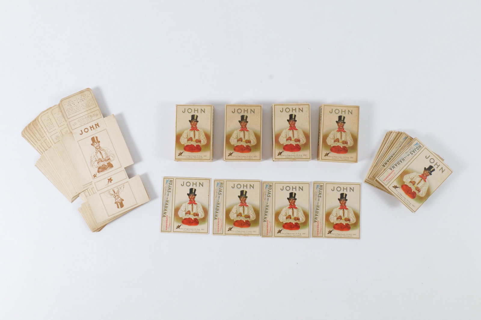 Vintage 1930's Belgian John Cigar Cigarette Empty Boxes (1 of 10)