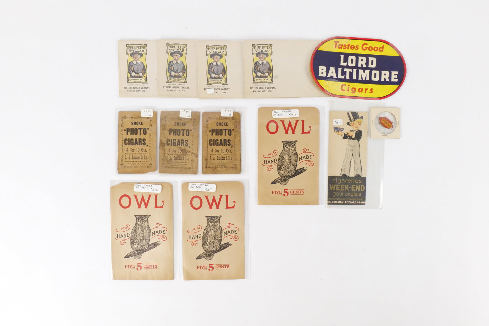 Lot of Cigar & Cigarette Advertising (1 of 11)