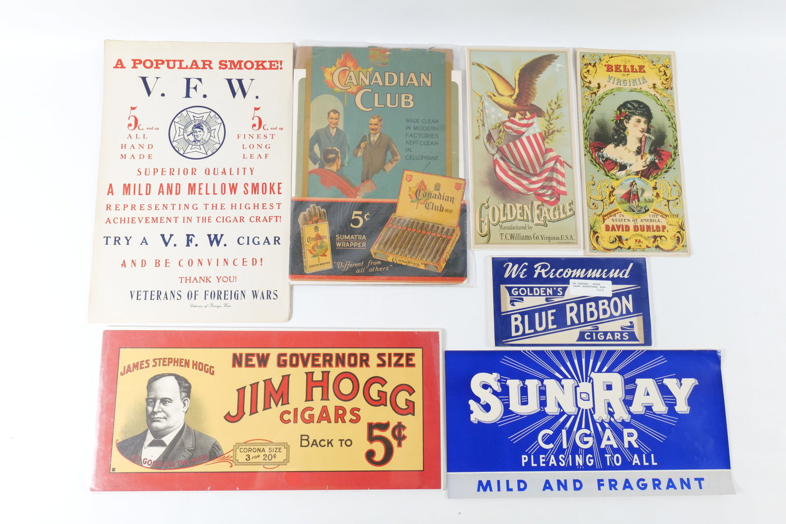 Lot of Cigar Signs (1 of 14)