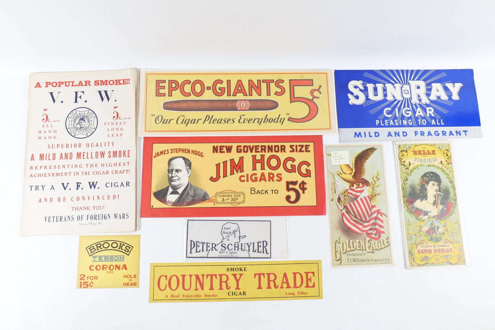 Lot of Cigar Signs (1 of 16)
