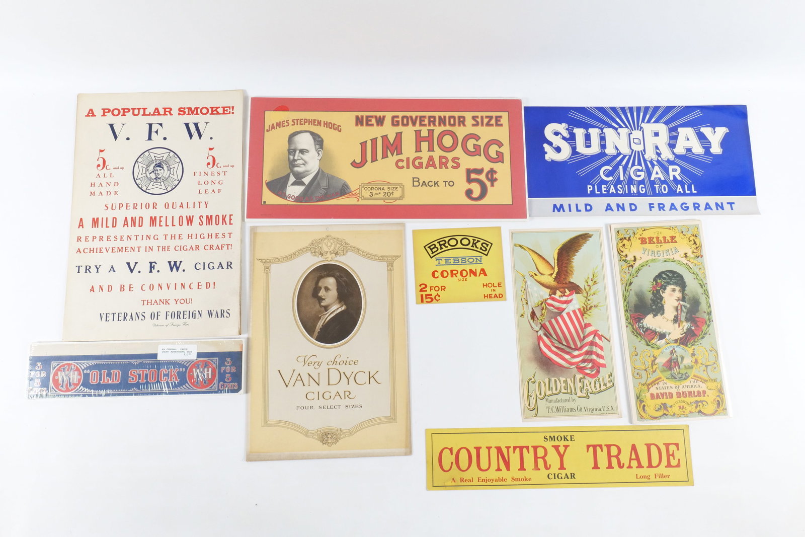 Lot of Cigar Signs (1 of 18)