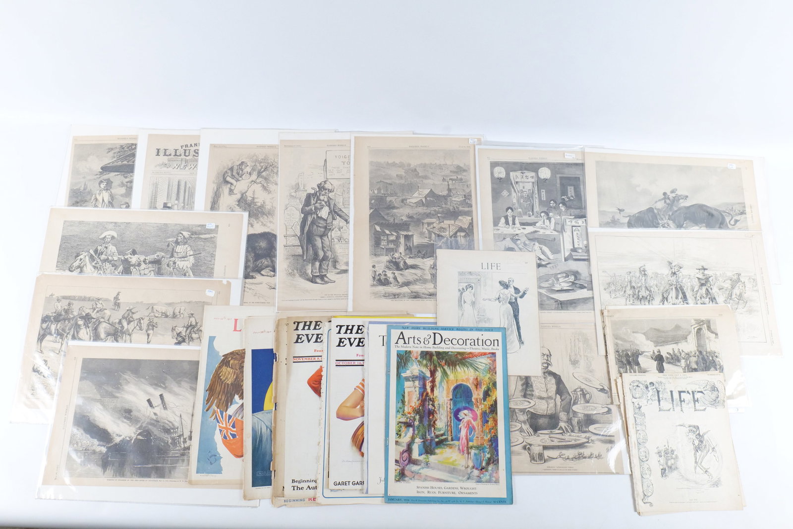 Lot of Vintage Magazine Covers and Pages (1 of 19)