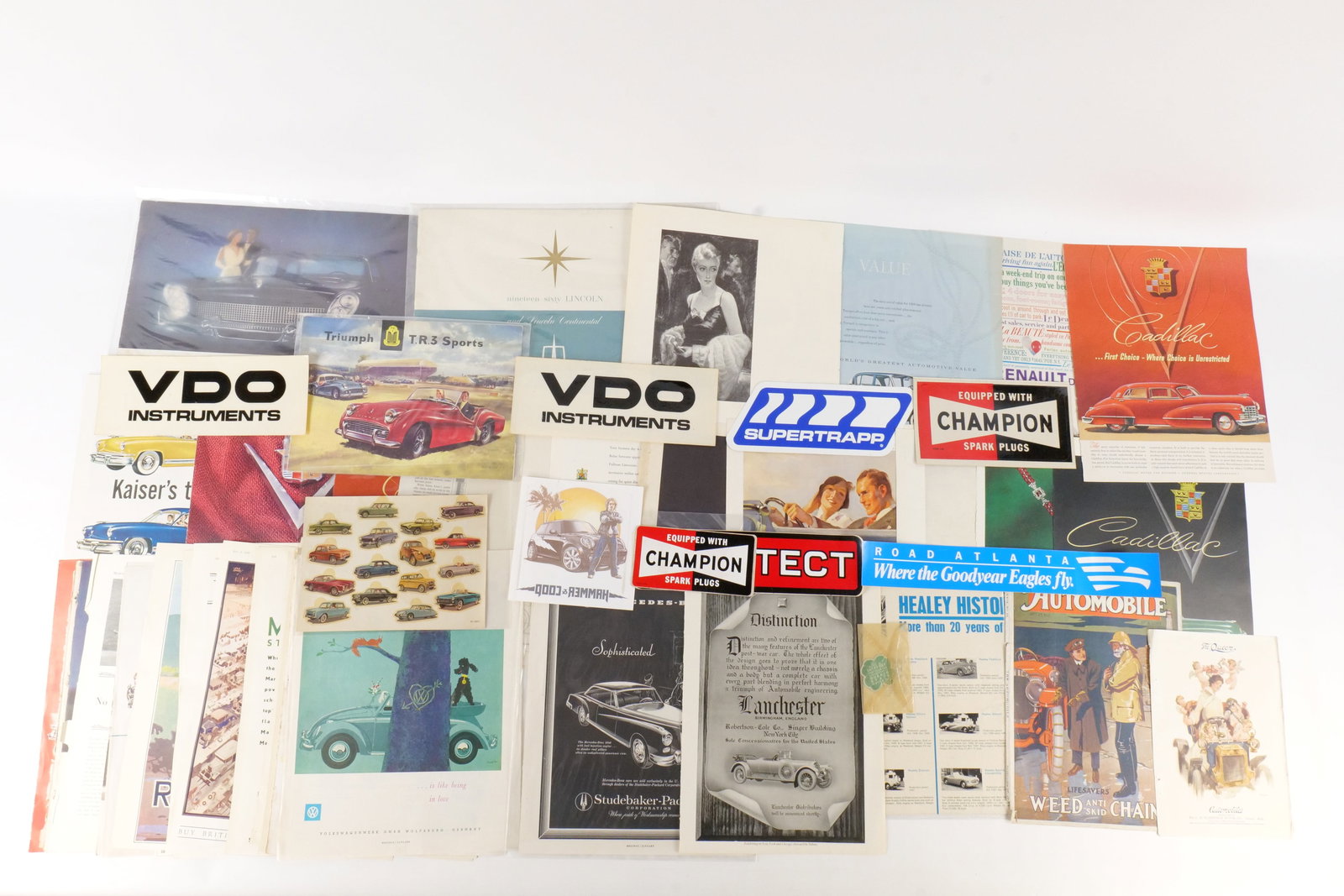 Lot of Vintage Vehicle Related Ephemera (1 of 12)
