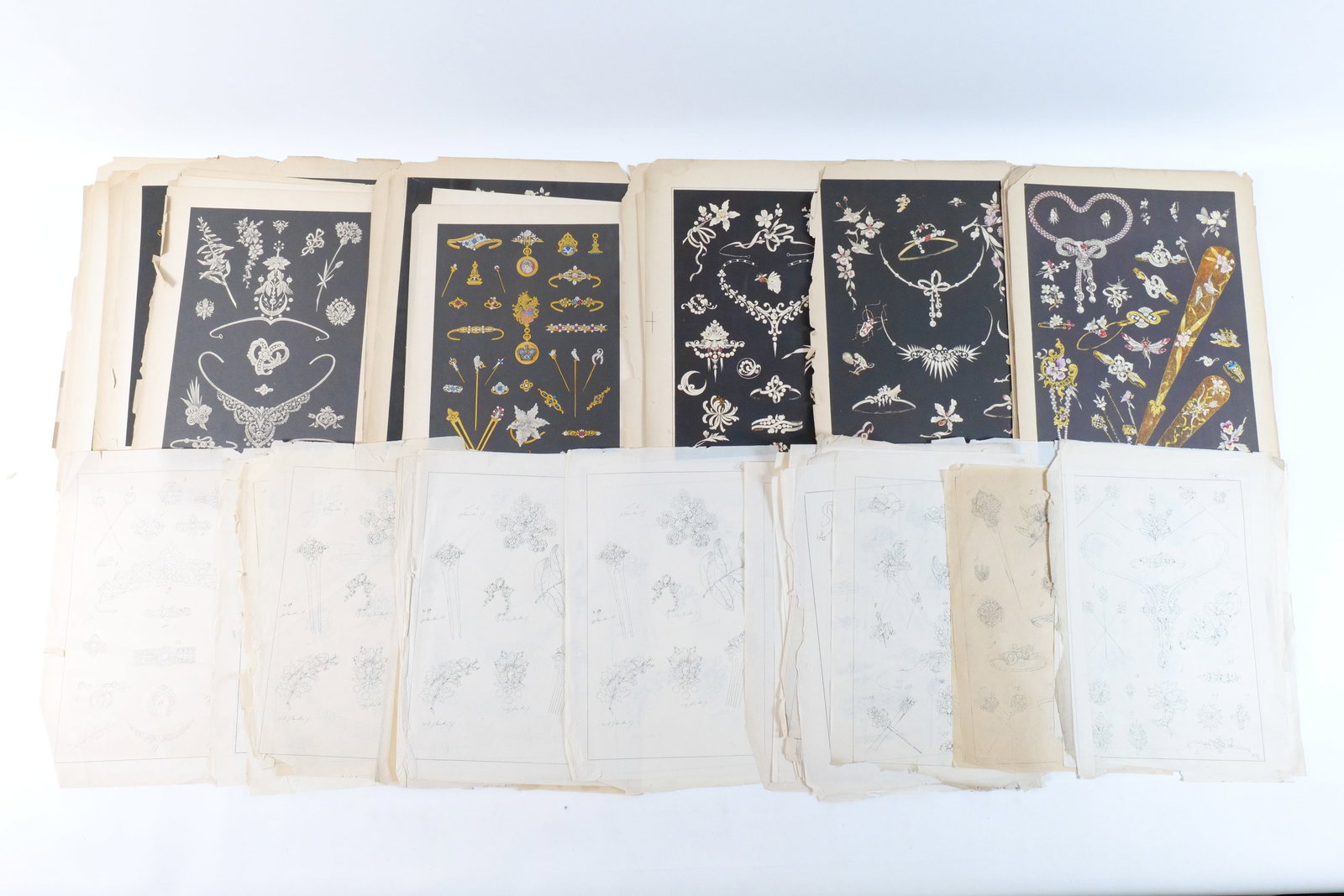 19th Century French Jewelry Pattern Book (1 of 10)