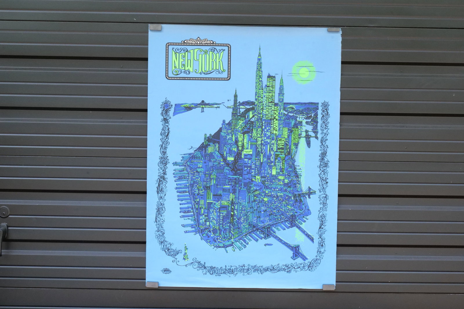 David Schiller Pop Art Topographical Map of New York (1 of 14)