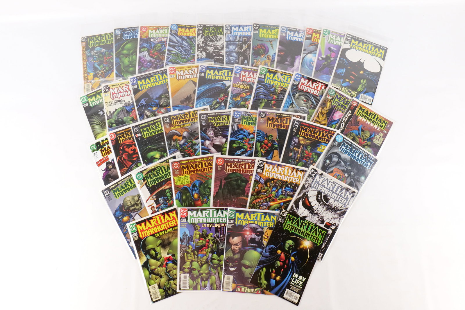 Lot of Martian Manhunter Comics: Lot of Martian Manhunter Comics. Full Series - 1998. Only Missing #1 Million. Fine to VF. All invoices must be paid within 24 hours of the sale. We offer multiple shipping options, please read the