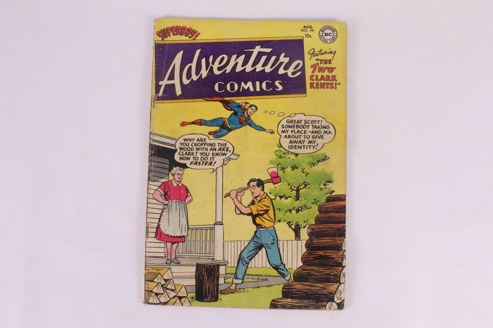 Adventure Comics #191: Adventure Comics #191. DC Comics - Aug. 1953. Ramona Frandon Art. VG. All invoices must be paid within 24 hours of the sale. We offer multiple shipping options, please read the shipping terms to