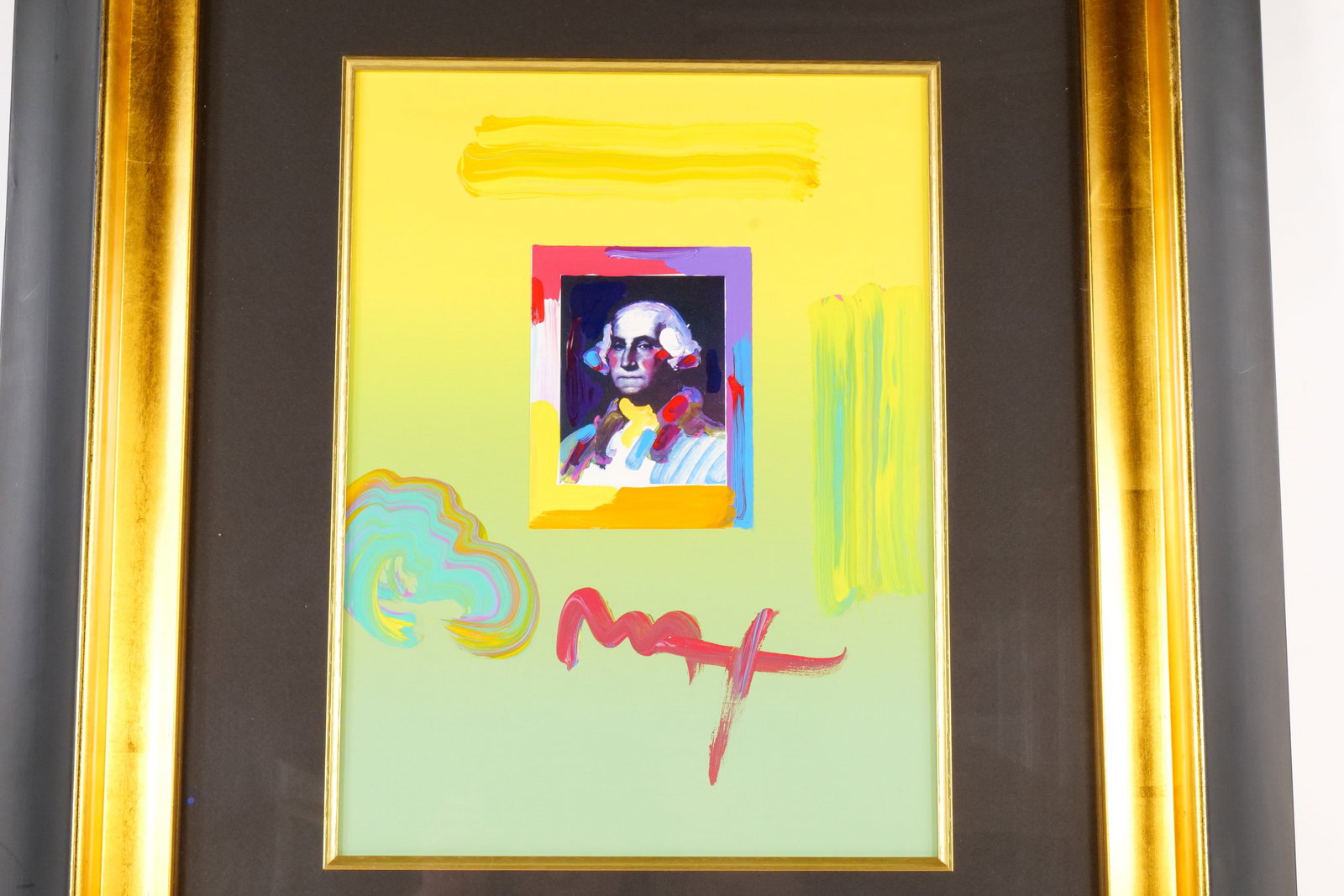 Original Peter Max George Washington - 6