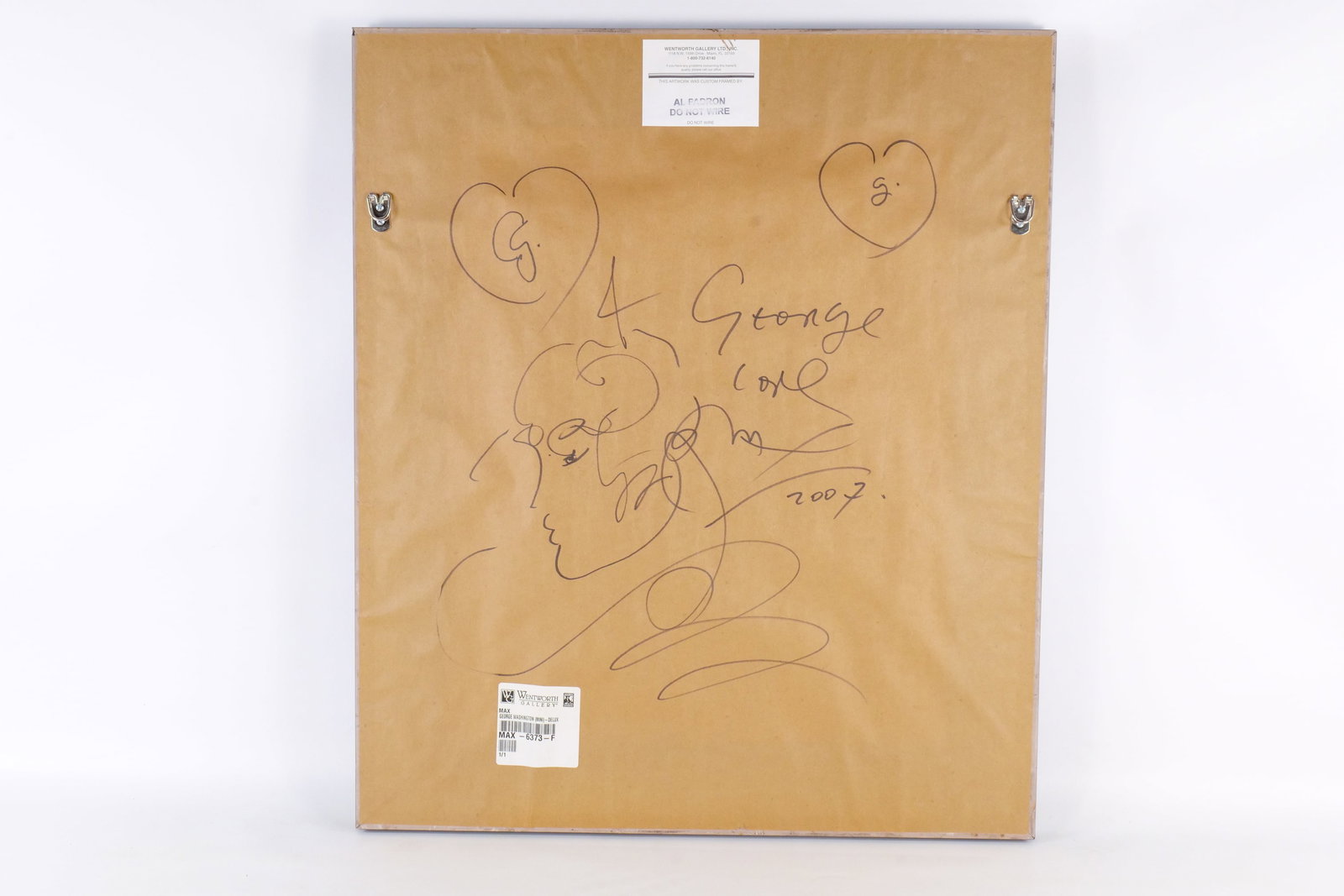 Original Peter Max George Washington - 8