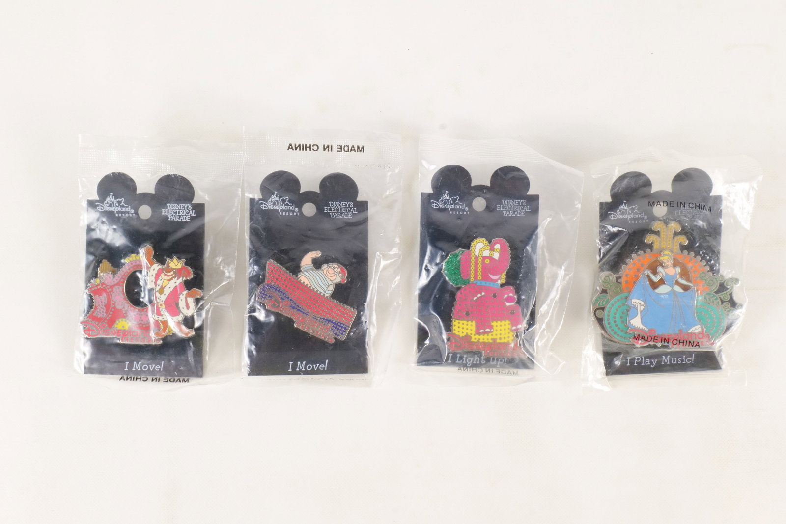 Lot of 4 Disney's Electrical Parade Pins (1 of 9)