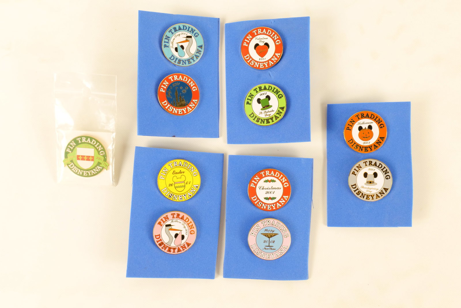 Lot of Disneyana Fan Club Pin Trading Lot (1 of 13)