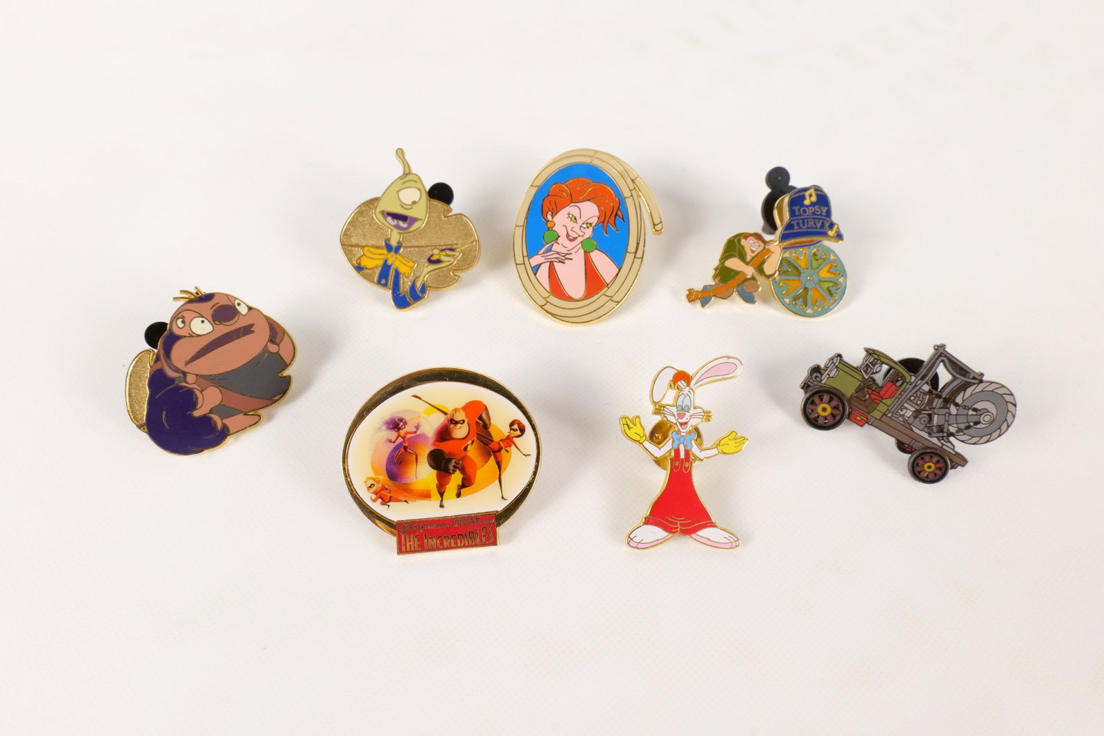 Lot of 7 Disney Character Pins (1 of 13)