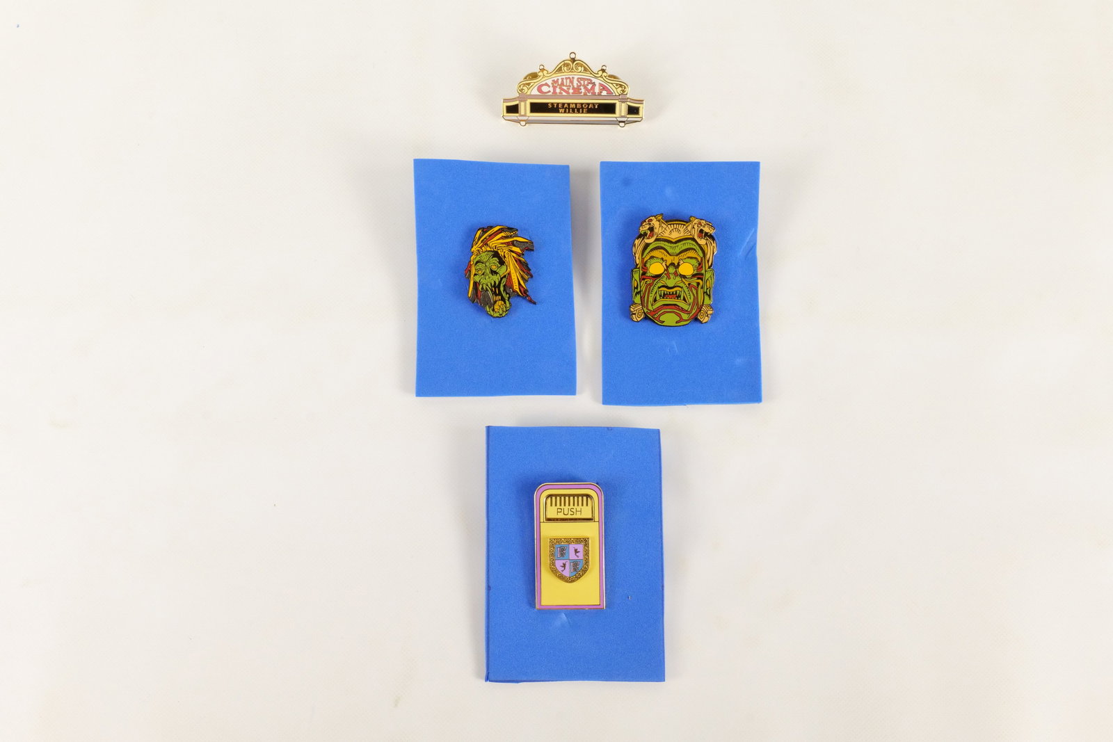 Lot of 4 Disney Park Icons and Attraction Pin Lot (1 of 10)