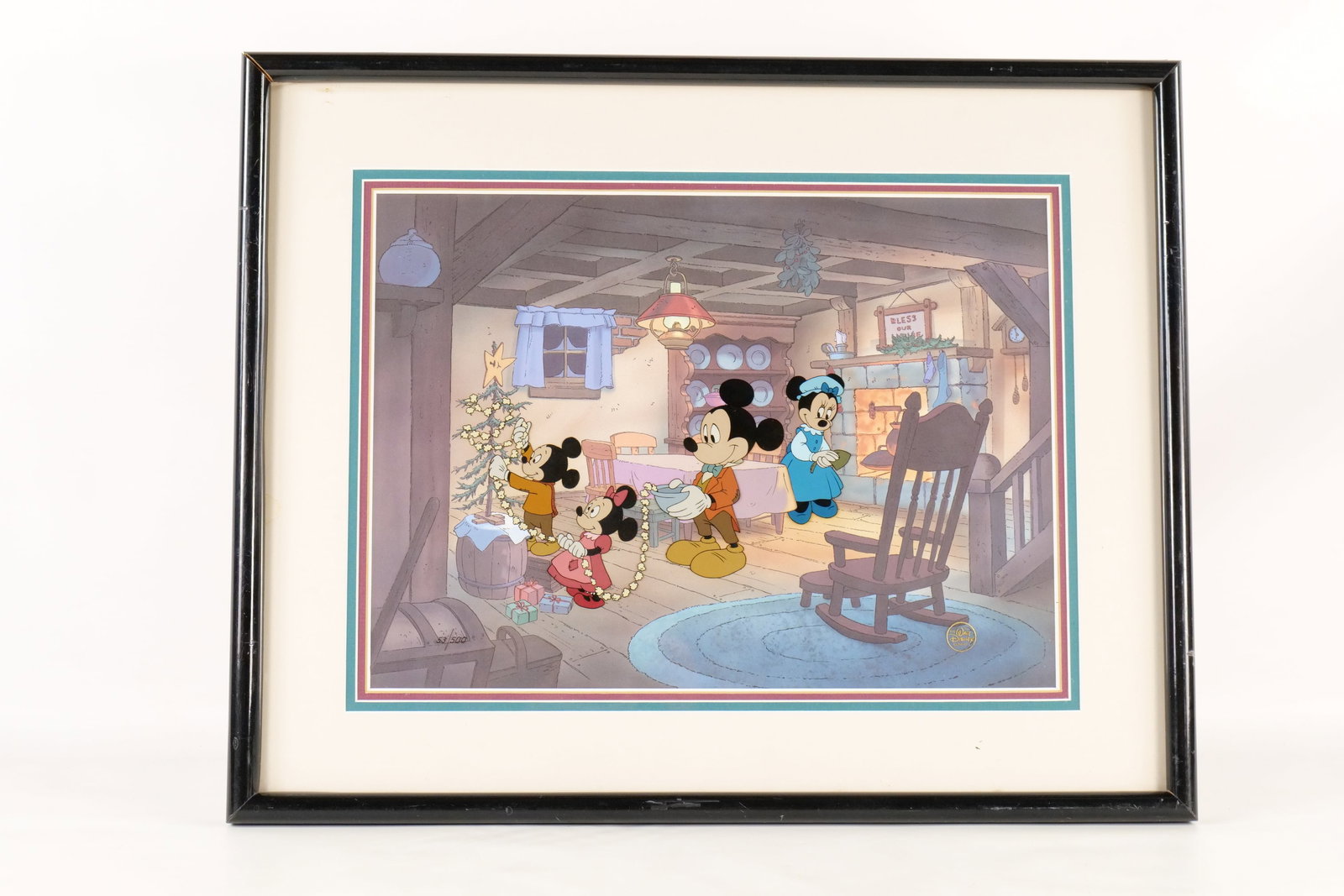Mickey's Christmas Carol Hand Painted Cel (1 of 7)