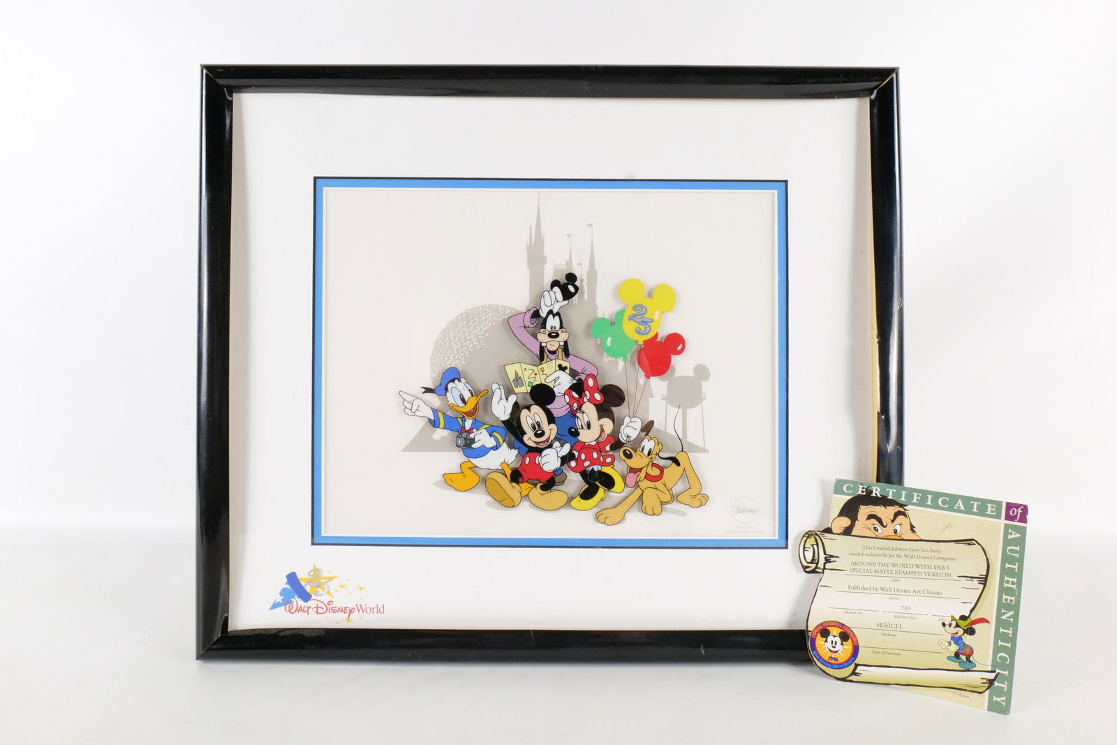Around the World with the Fabulous Five Limited Edition Sericel (1 of 14)