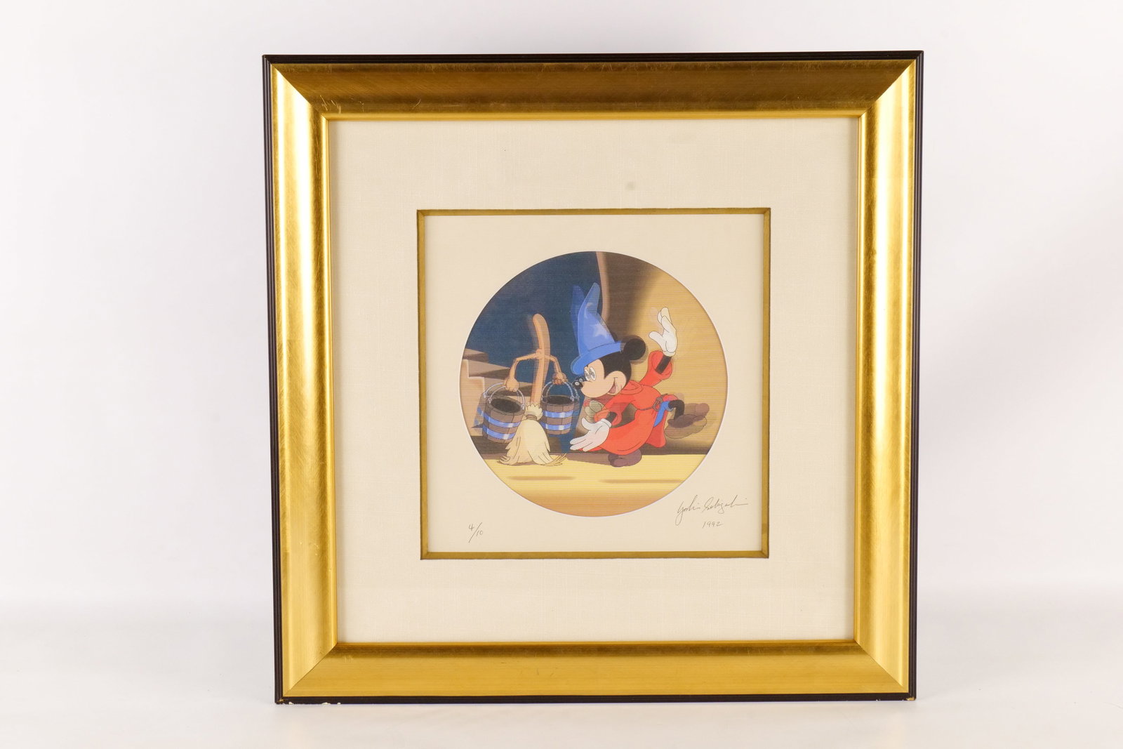 Disney Mickey Mouse "Casting a Spell Fantasia" Lenticular Image (1 of 11)