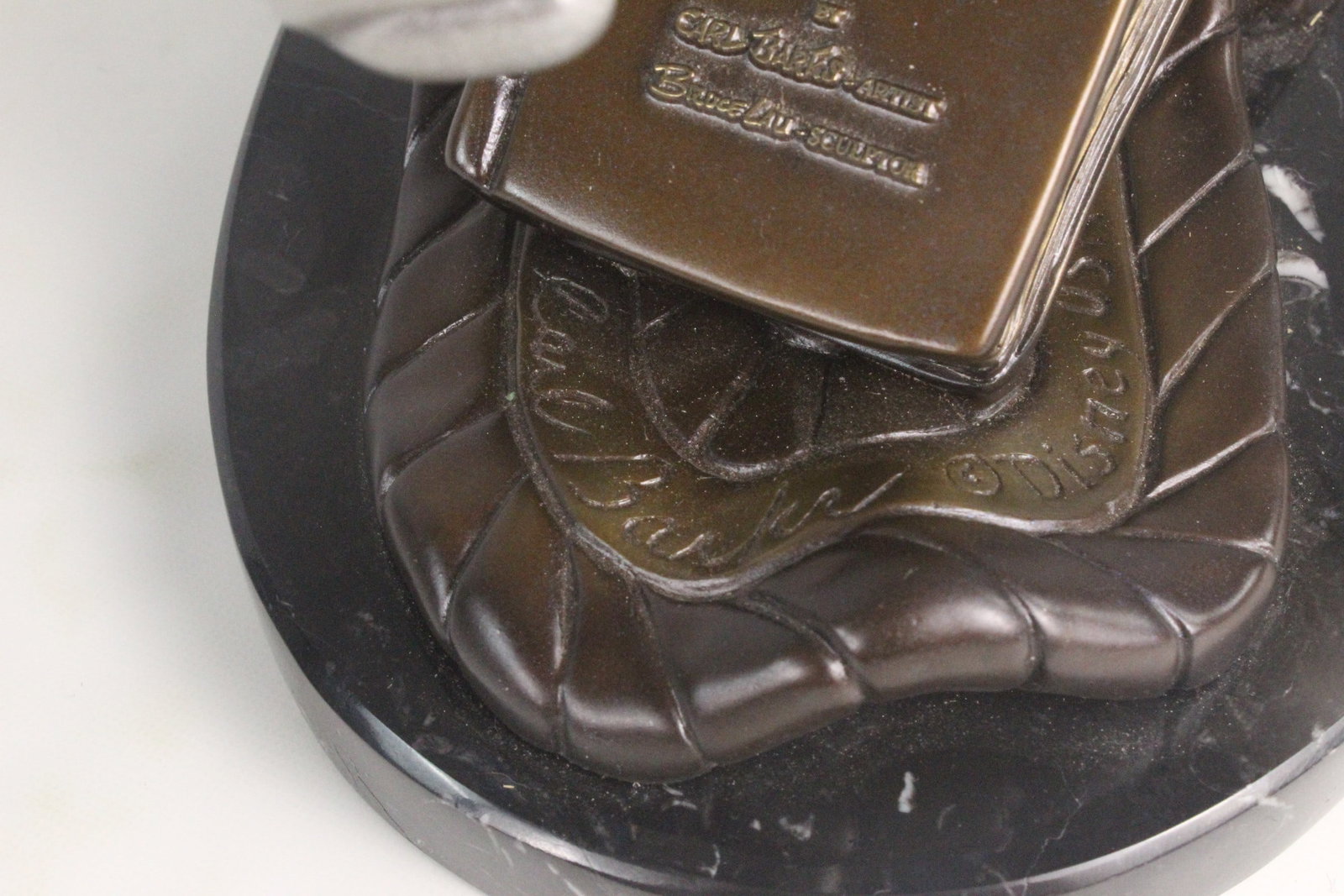 Disney Carl Barks "Self Control" Donald Duck Bronze Sculpture - 9