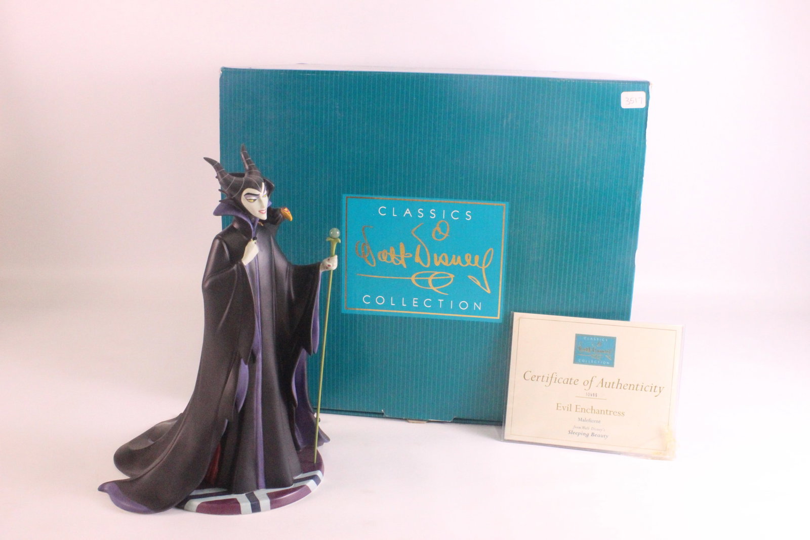 WDCC "Evil Enchantress" Maleficent Figurine from Walt Disney's Sleeping Beauty (1 of 10)