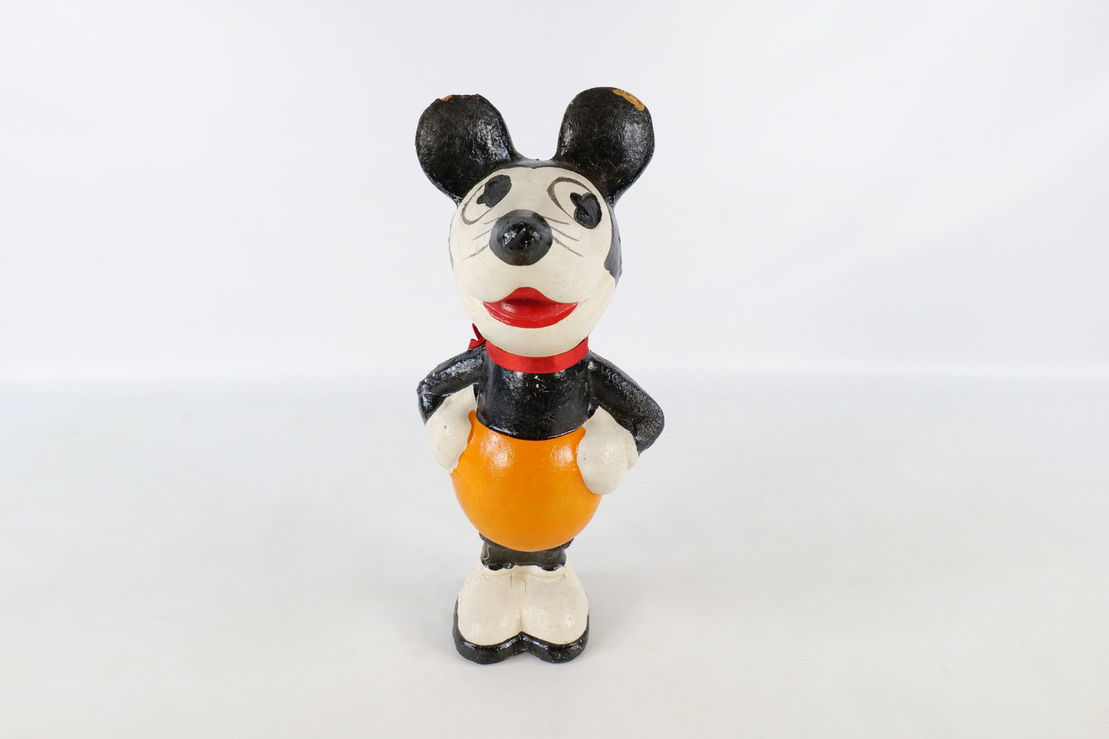 Antique Composition Mickey Mouse Figure (1 of 8)
