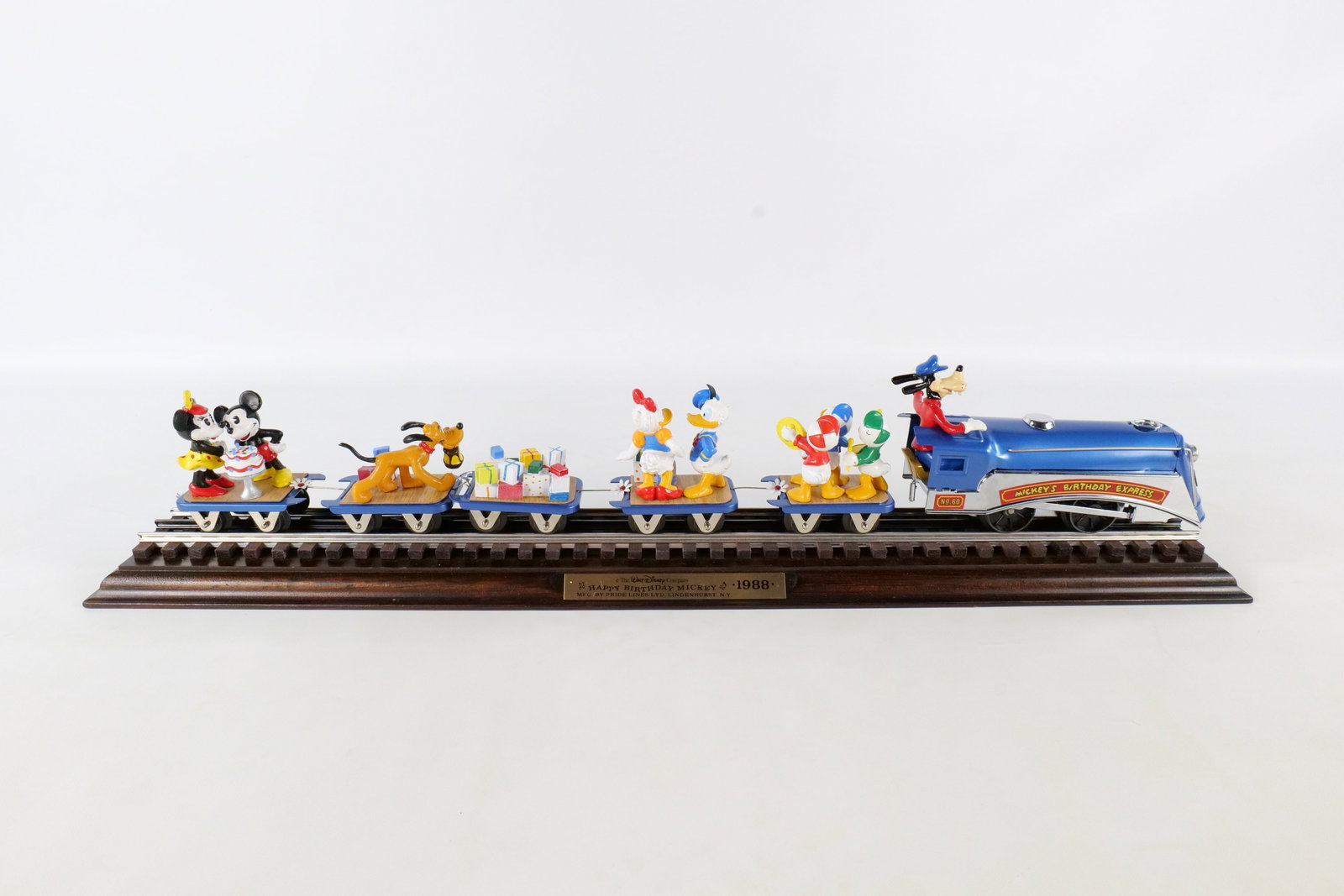 Walt Disney 1988 Pride Lines "Happy Birthday Mickey" Train Set (1 of 12)
